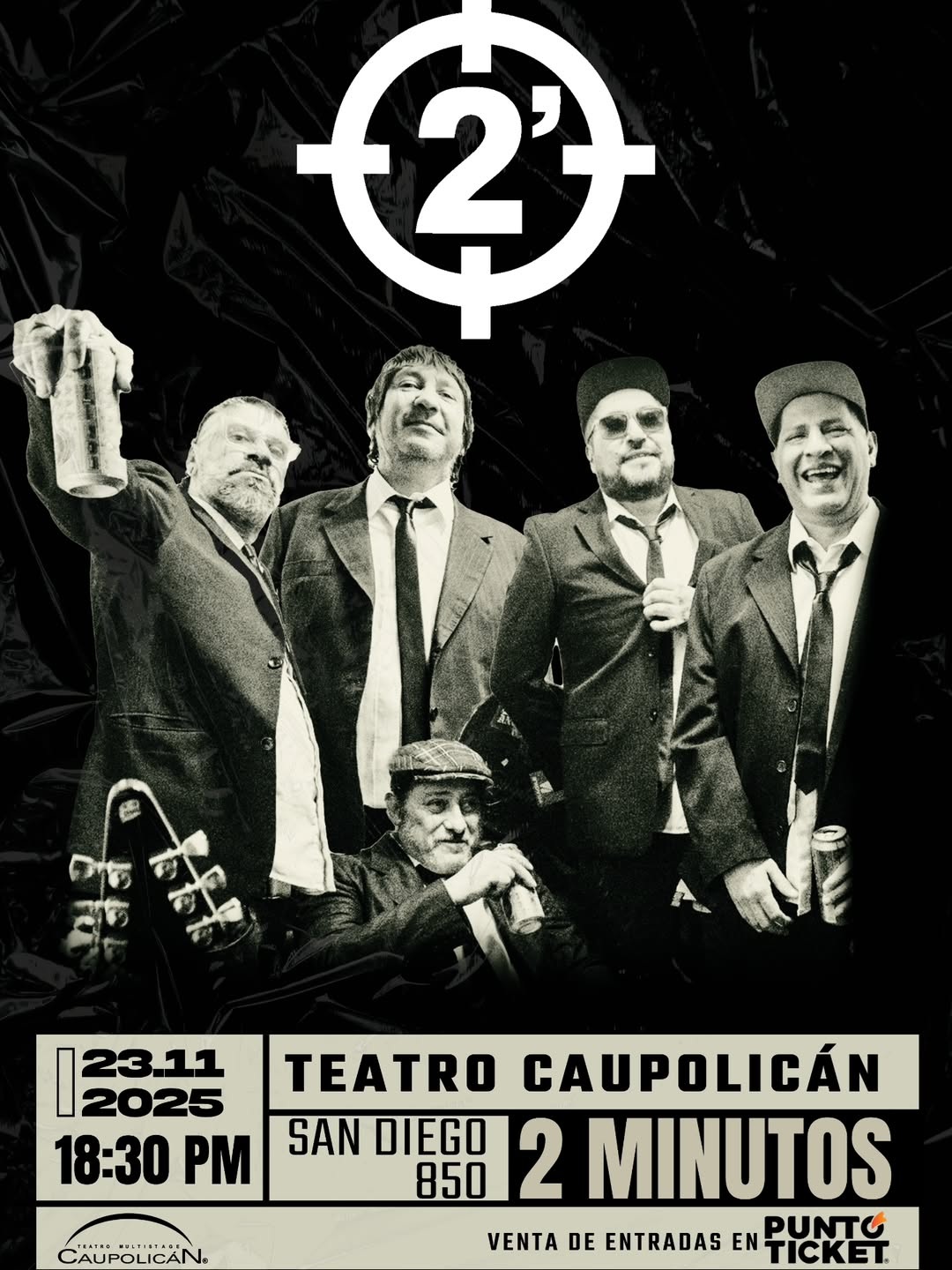 Ya es su casa: 2 Minutos vuelve al Caupolicán